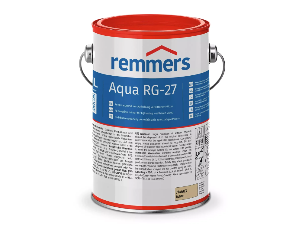 Грунтовочный состав REMMERS AQUA RG-27-RENOVIERGRUND 2,5л