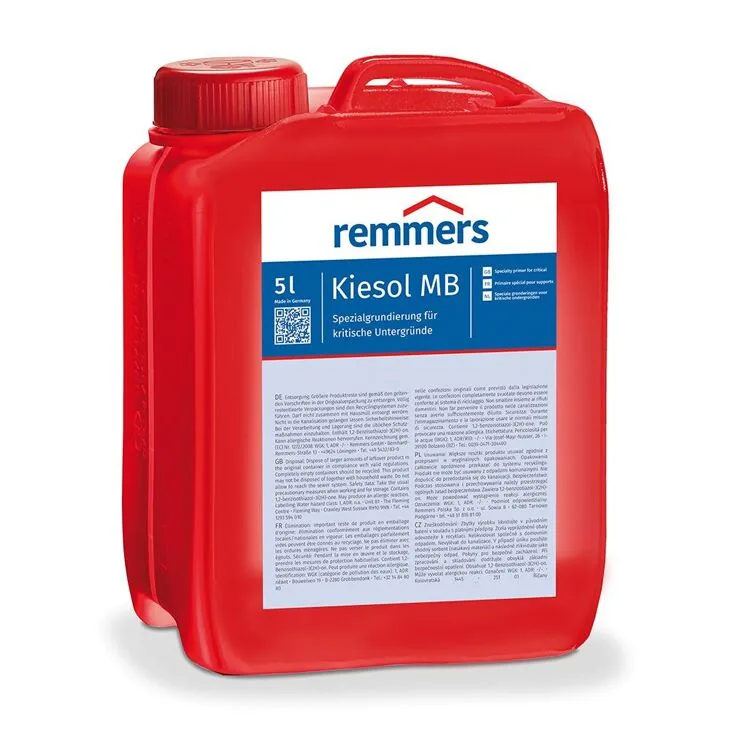 Грунт гидроизоляционный системный для применения с MB 2K 10л Remmers Kiesol MB