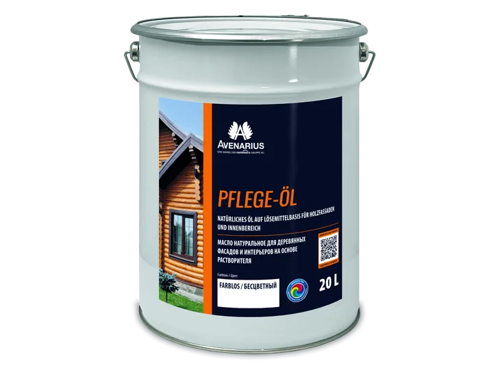 Масло для фасадов и интерьеров на основе растворителя AVENARIUS PFLEGE-OEL 20л