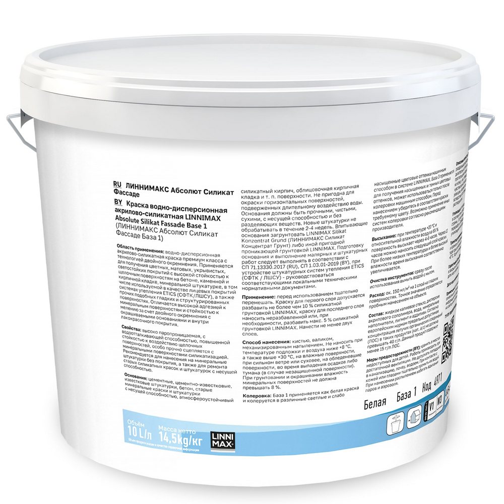 Linnimax Absolute silikat fassade