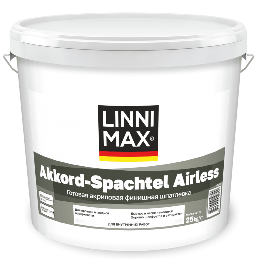 Linnimax Akkord-Spachtel Airless