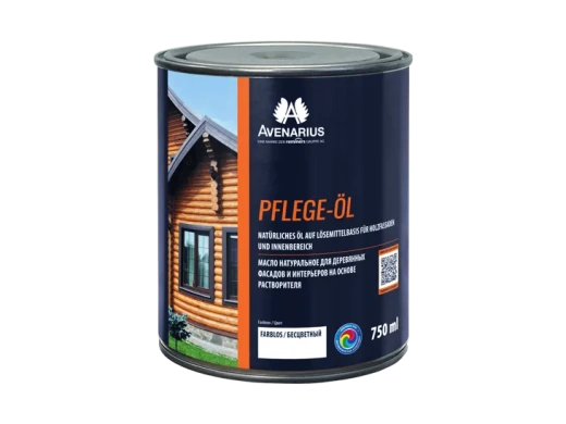 Масло для фасадов и интерьеров на основе растворителя AVENARIUS PFLEGE-OEL 5л