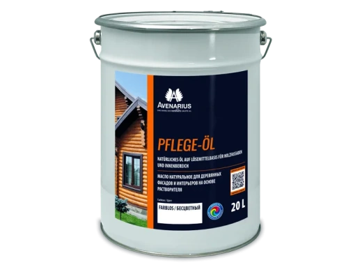 Масло для фасадов и интерьеров на основе растворителя AVENARIUS PFLEGE-OEL 20л