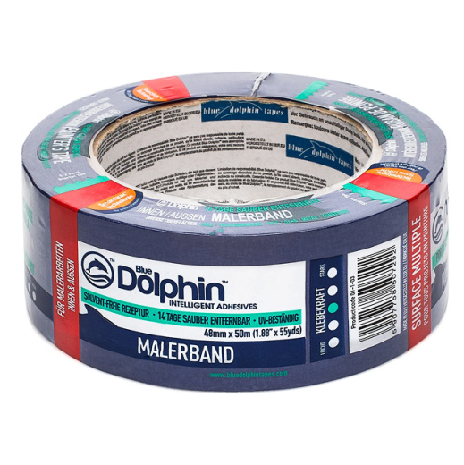 Малярная лента для деликатных поверхностей 48мм*50м 01-1-03-EN SBL BDN